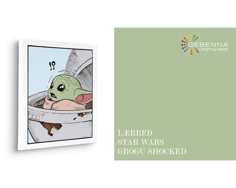 LÆRRED STAR WARS GROGU SHOCKED
